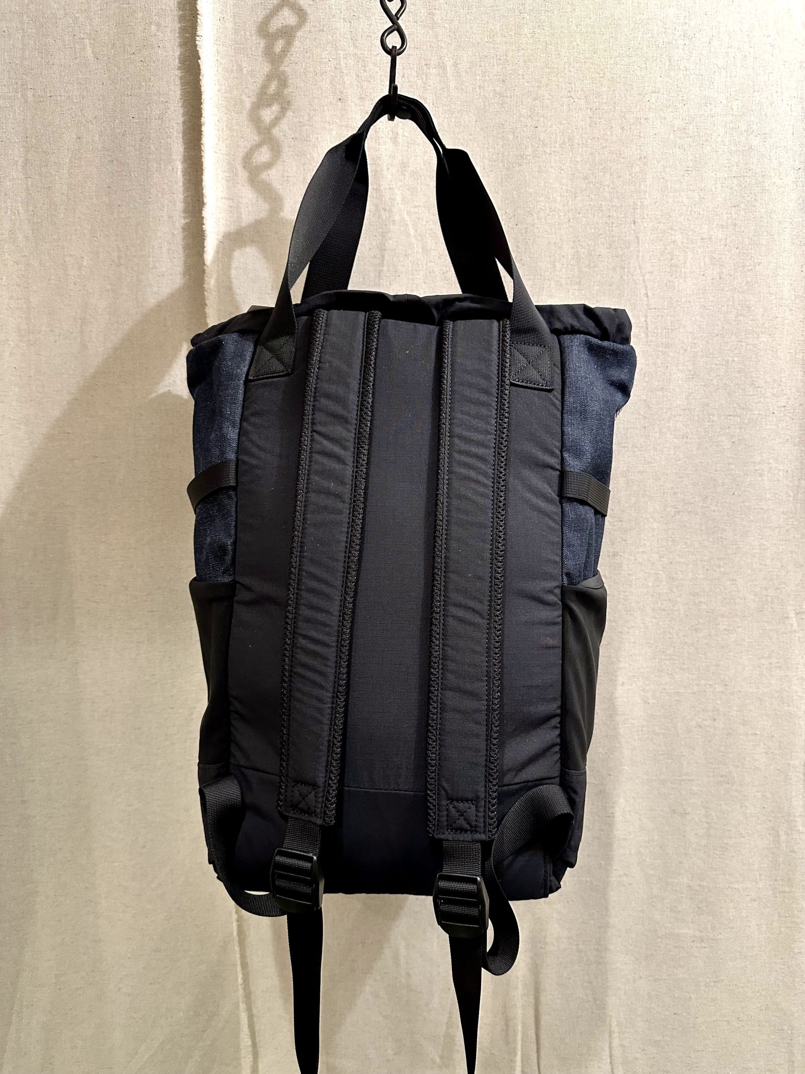 MRD×BLUE BLUE / デニムコンビトラベルトート