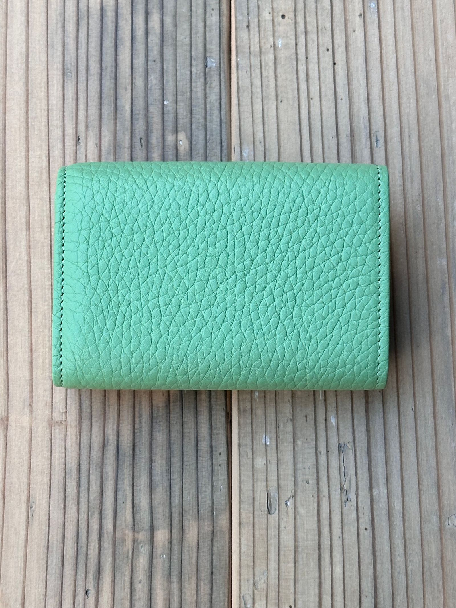 TAURILLON Compct Wallet / トリヨンラグーン コンパクトウォレット / PISTACHIO (ピスタチオ)