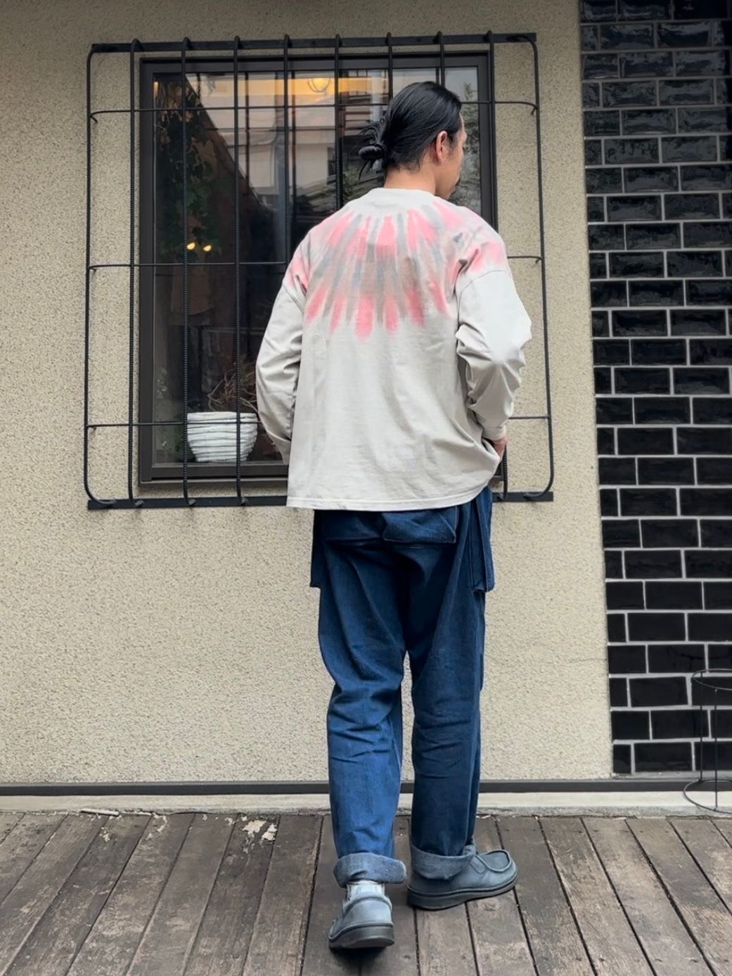 Nasngwam.×JAVARA / FEATHER L/S TEE / 卯