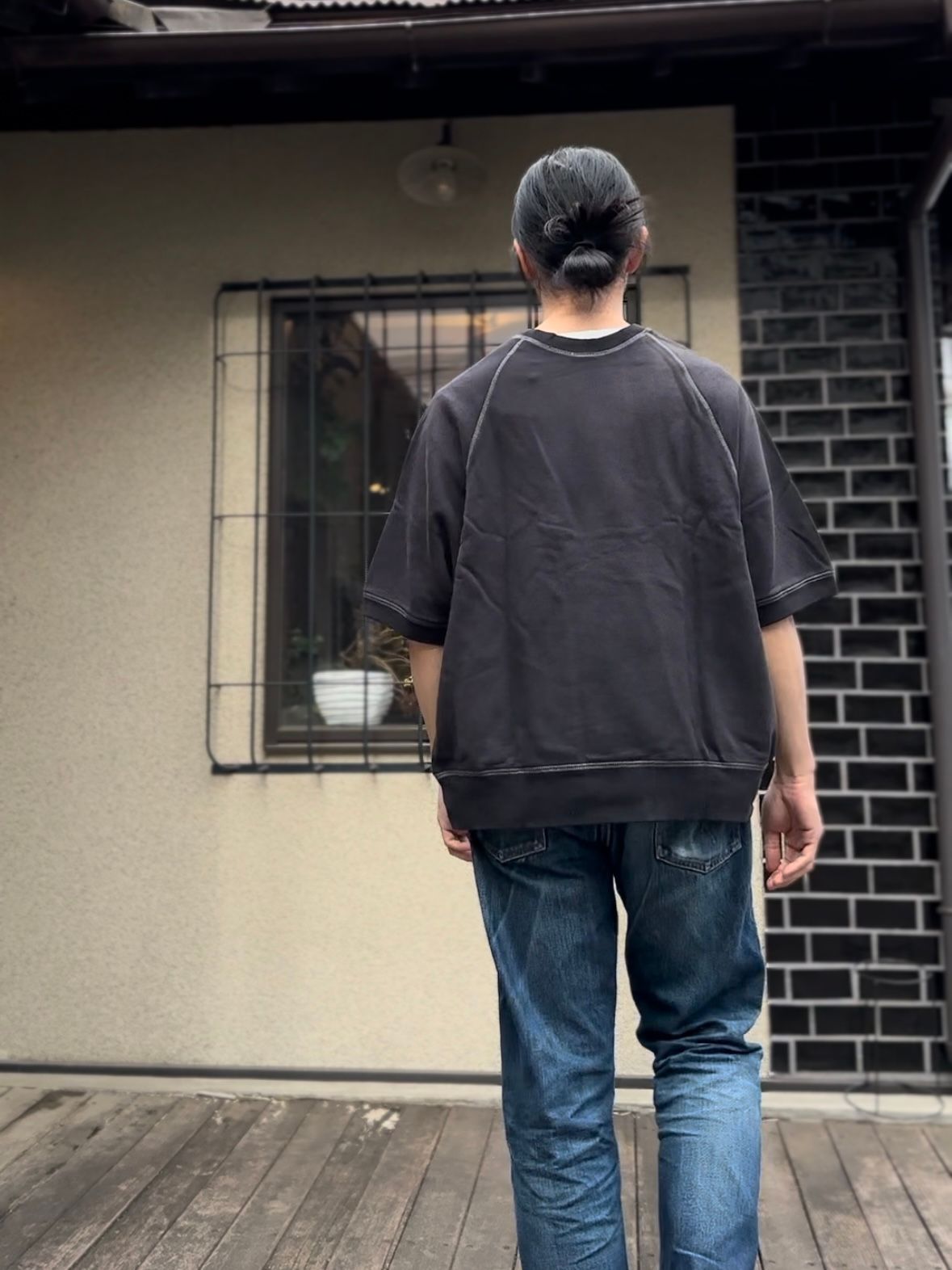 SCREEN STARS / スクリーンスターズ / Sunburned sweat tee / 半袖スウェットTシャツ /  ブラック