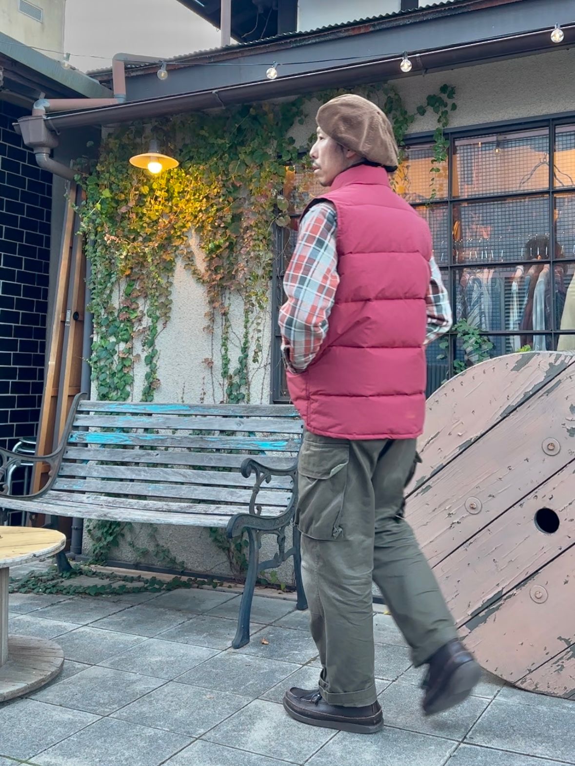ダウンベスト / 6712 DOWN VEST / ワイン