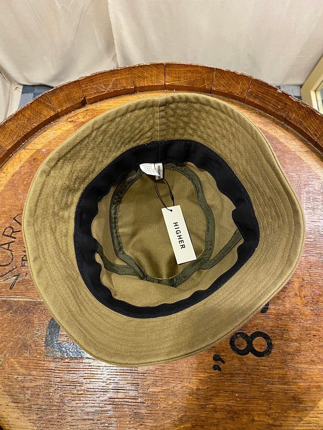 コードレーンスタンプハット / ベージュ(カーキ系)/ ハイアー