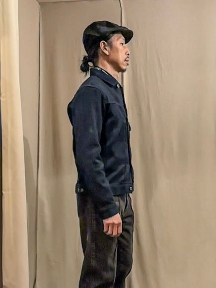 Sashiko 1st Type Jacket 11oz / インディゴ刺子 1stタイプジャケット