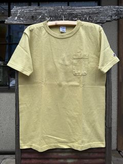 T1011 / ティーテンイレブン / ショートスリーブポケットTシャツ / MADE IN USA / メイズイエロー  / デッドストック