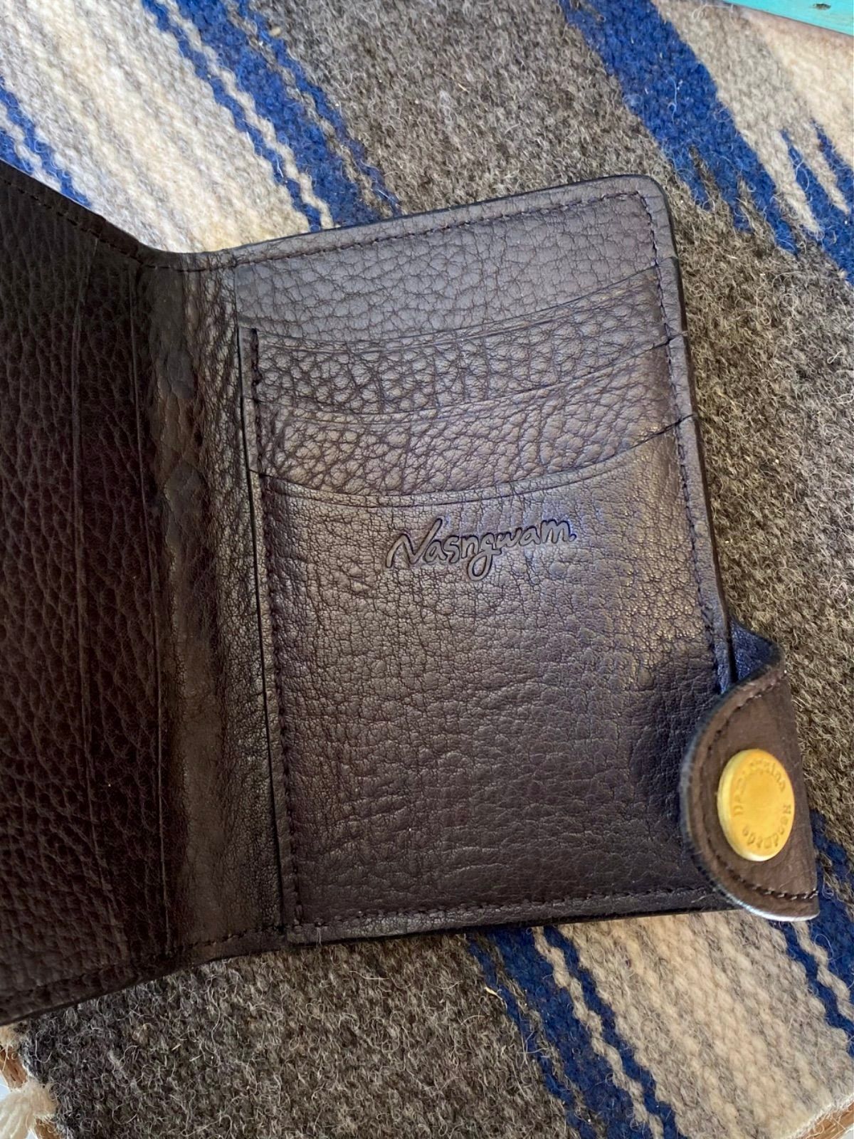 【NasngwamxDamasquina】Lone Star Card Case ローンスターカードケース / ブラック