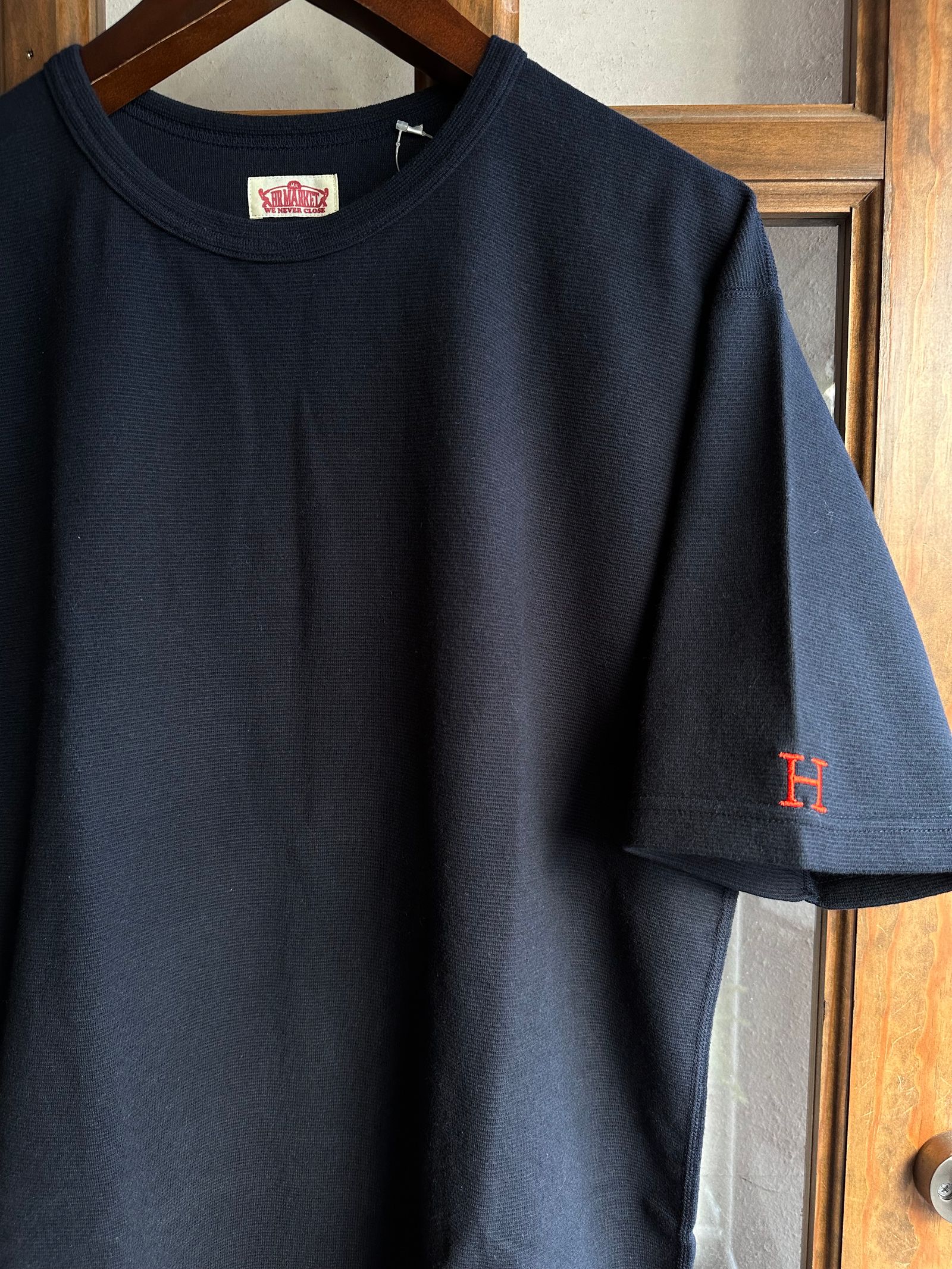 ストレッチフライス ルースショートスリーブTシャツ / D.ネイビー