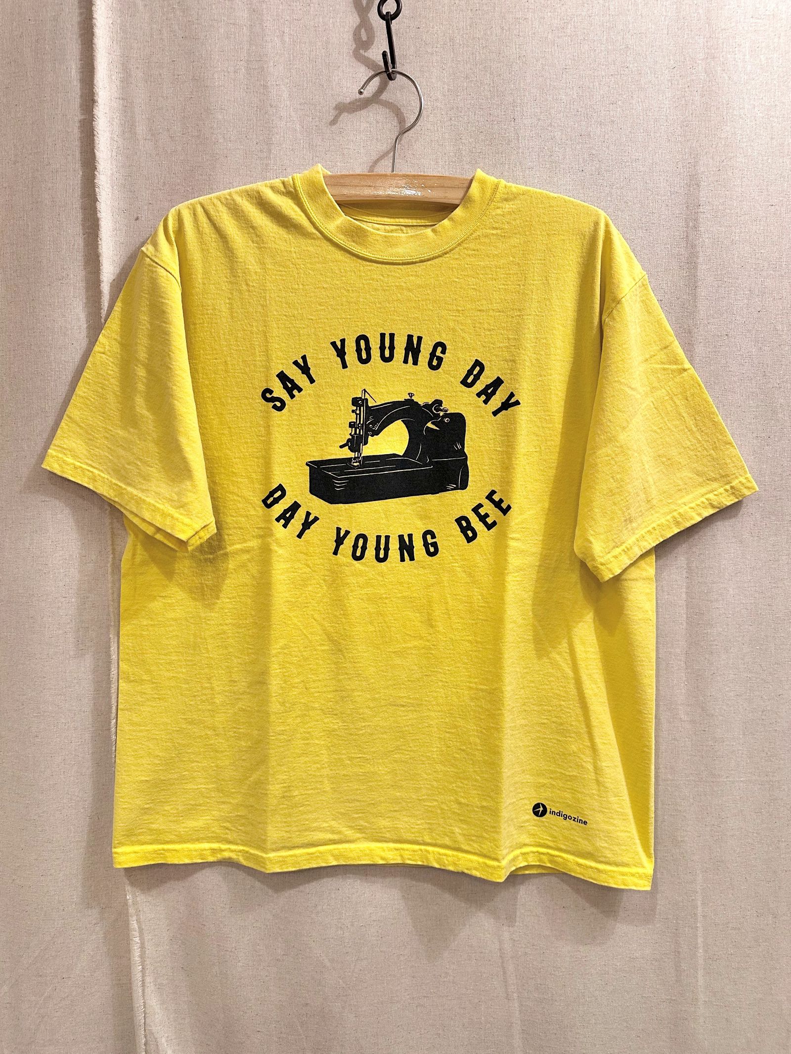 indigozine / Forever Young Tee  / Tシャツ /イエロー