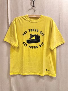 indigozine / Forever Young Tee  / Tシャツ /イエロー