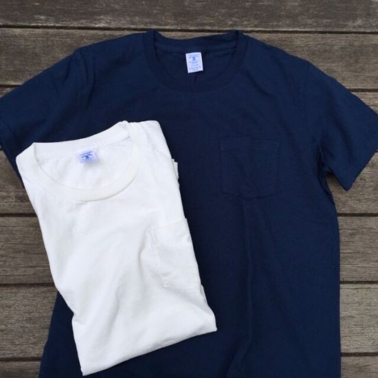 Velva Sheen ベルバシーン 2パックTシャツ ポケット付きクルーネック  160920