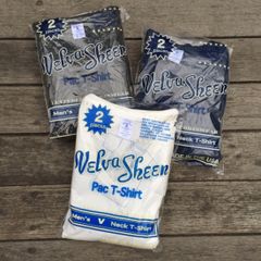 Velva Sheen ベルバシーン 2パックTシャツ ポケット付きVネック  160922