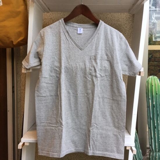 Velva Sheen ベルバシーン 2パックTシャツ ポケット付きVネック  160922