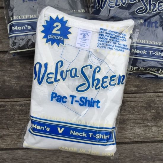 Velva Sheen ベルバシーン 2パックTシャツ ポケット付きVネック  160922