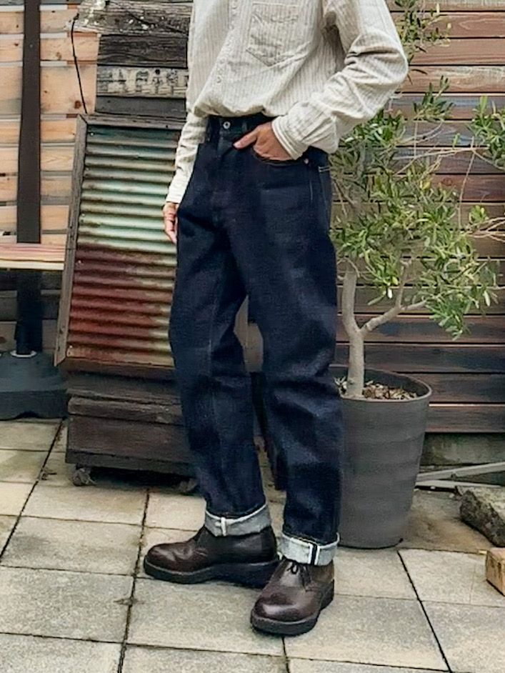 F165 / セルビッジ ガレージデニム5P / SELVEDGE GARAGE DENIM 5P