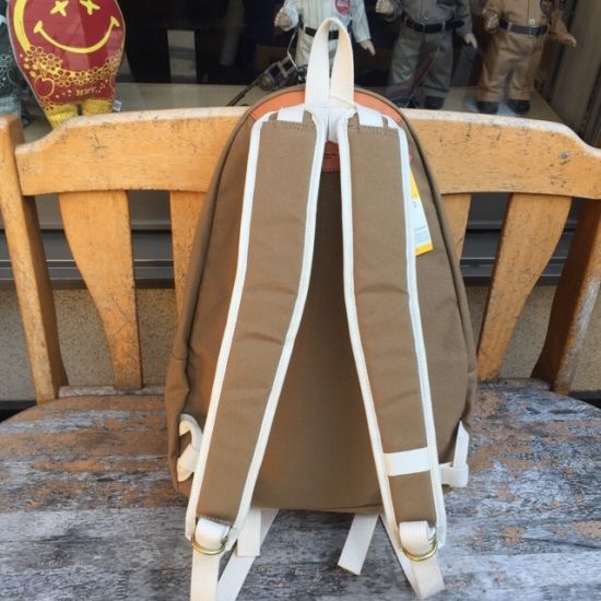Butler verber sails バトラーバーナーセイルズ パラフィンキャンバスデイパック ベージュ