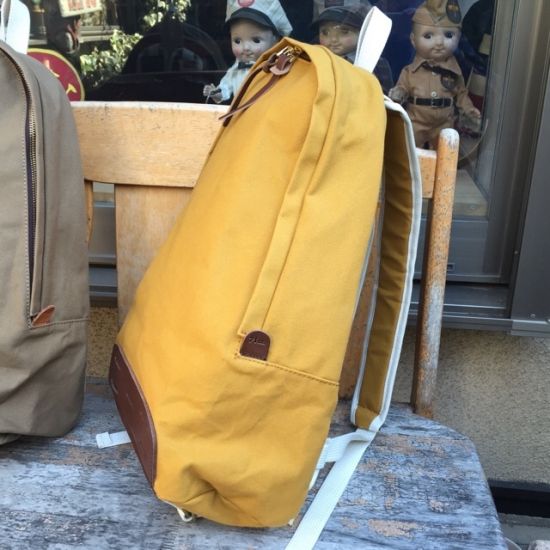 Butler verber sails バトラーバーナーセイルズ パラフィンキャンバスデイパック キャメル