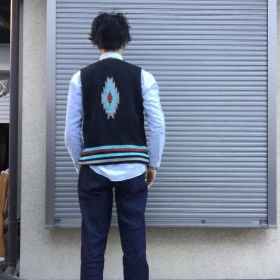 GAIJIN MADE ガイジンメイド インディアンベスト ブラック