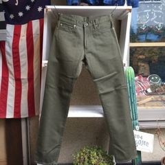 FOB FACTORY(エフオービー ファクトリー) ピケ5Pパンツ  オリーブ F1134