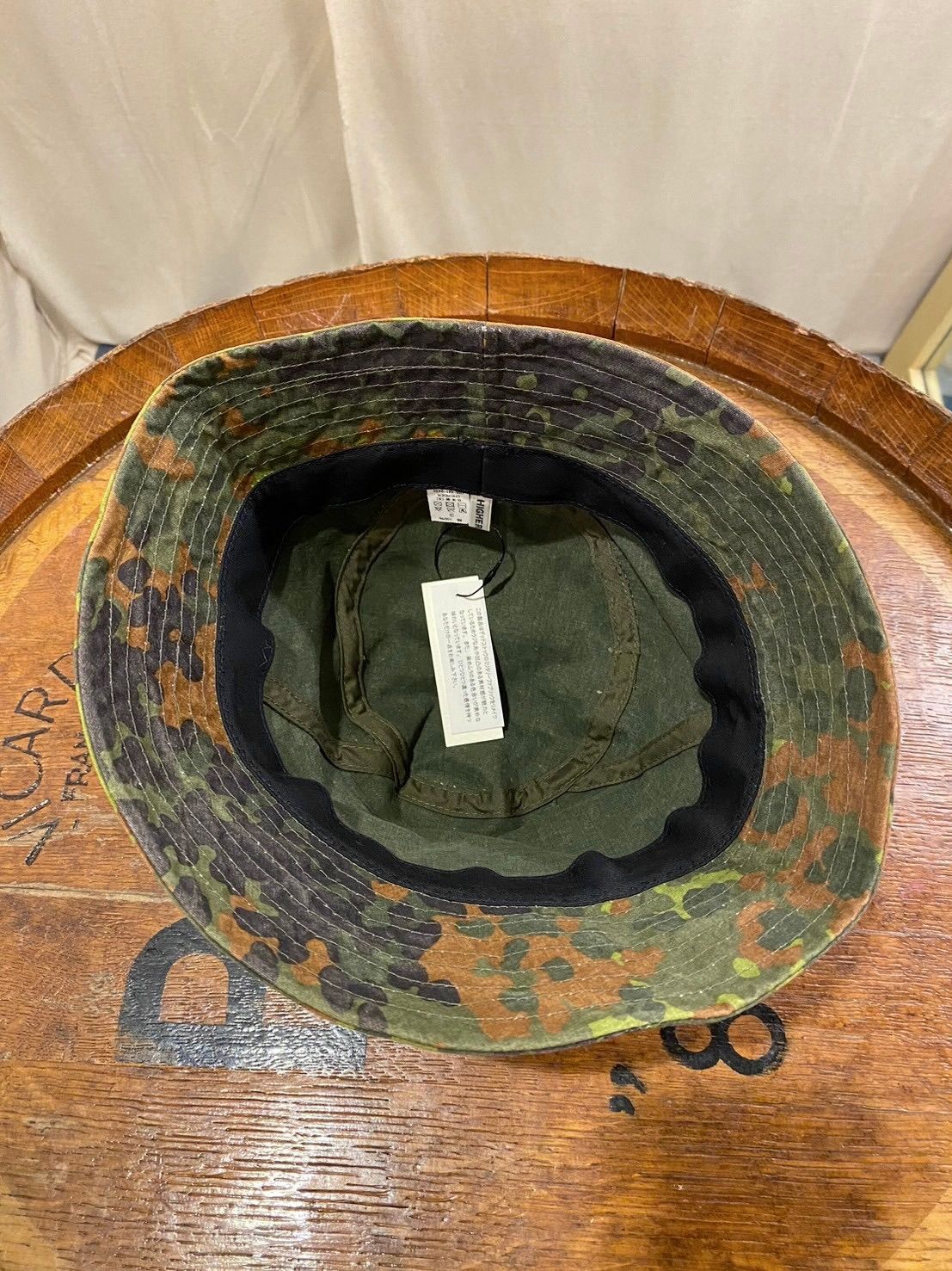 スタンプハット / カモフラージュ/ ハイアー