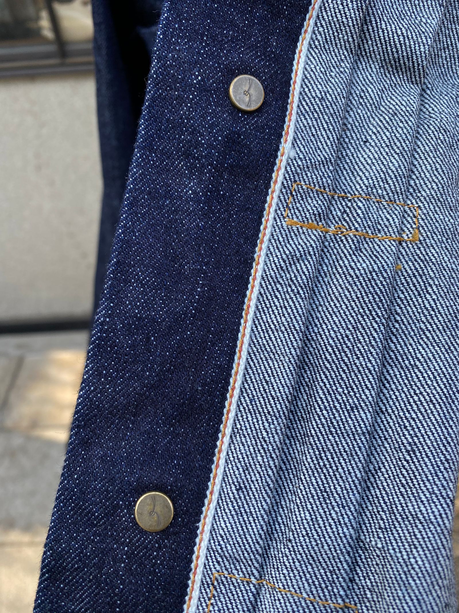JJK0012M31 / デニムジャケット / 14.8oz アメリカ綿セルヴィッチ