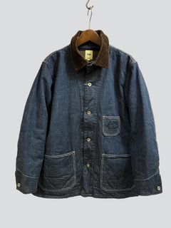 F2456デニムチョアジャケット ブランケットライナー / カバーオール / DENIM CHORE JKT BLANKET LINER / FOBファクトリー