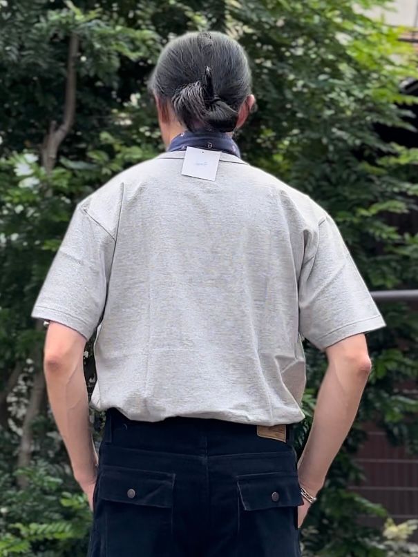 ALORE / アローレ / ヘンリーネックTシャツ / グレー