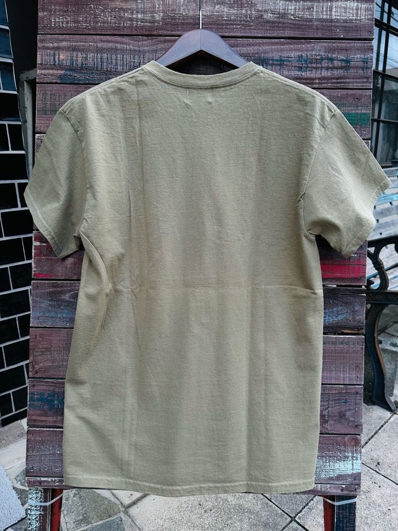 TED’S BAKERY  グラデーションロゴ Tシャツ  / オリーブ