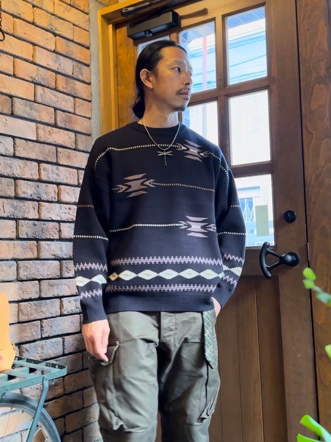 DENE KNIT / ブラック