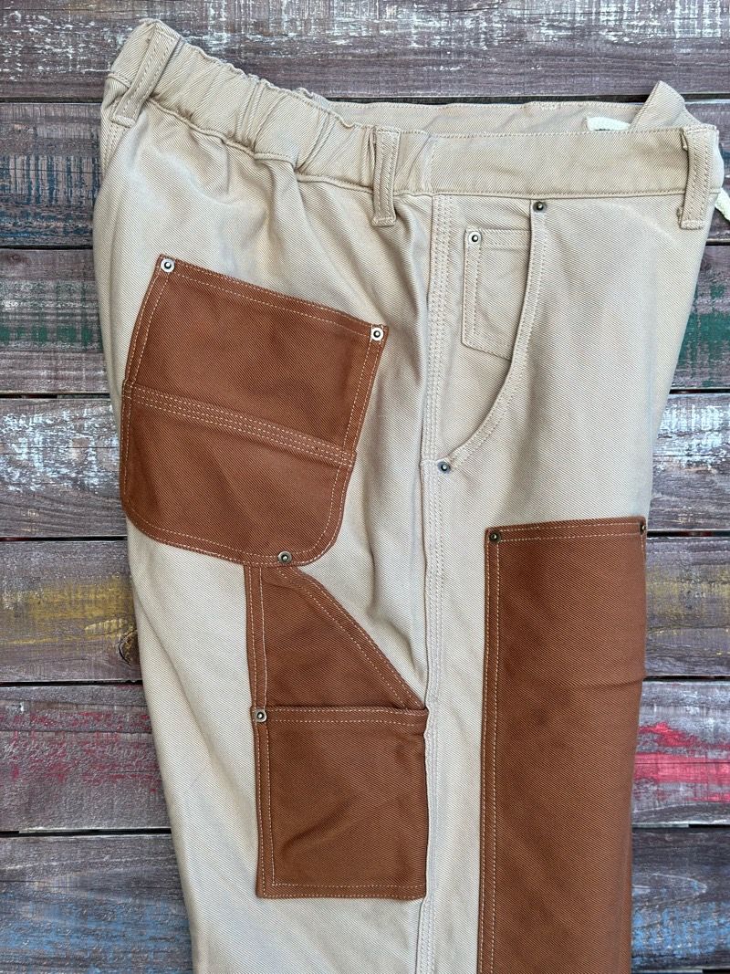 DUBBLE KNEE PANTS / ダブルニーパンツ / ブラウン