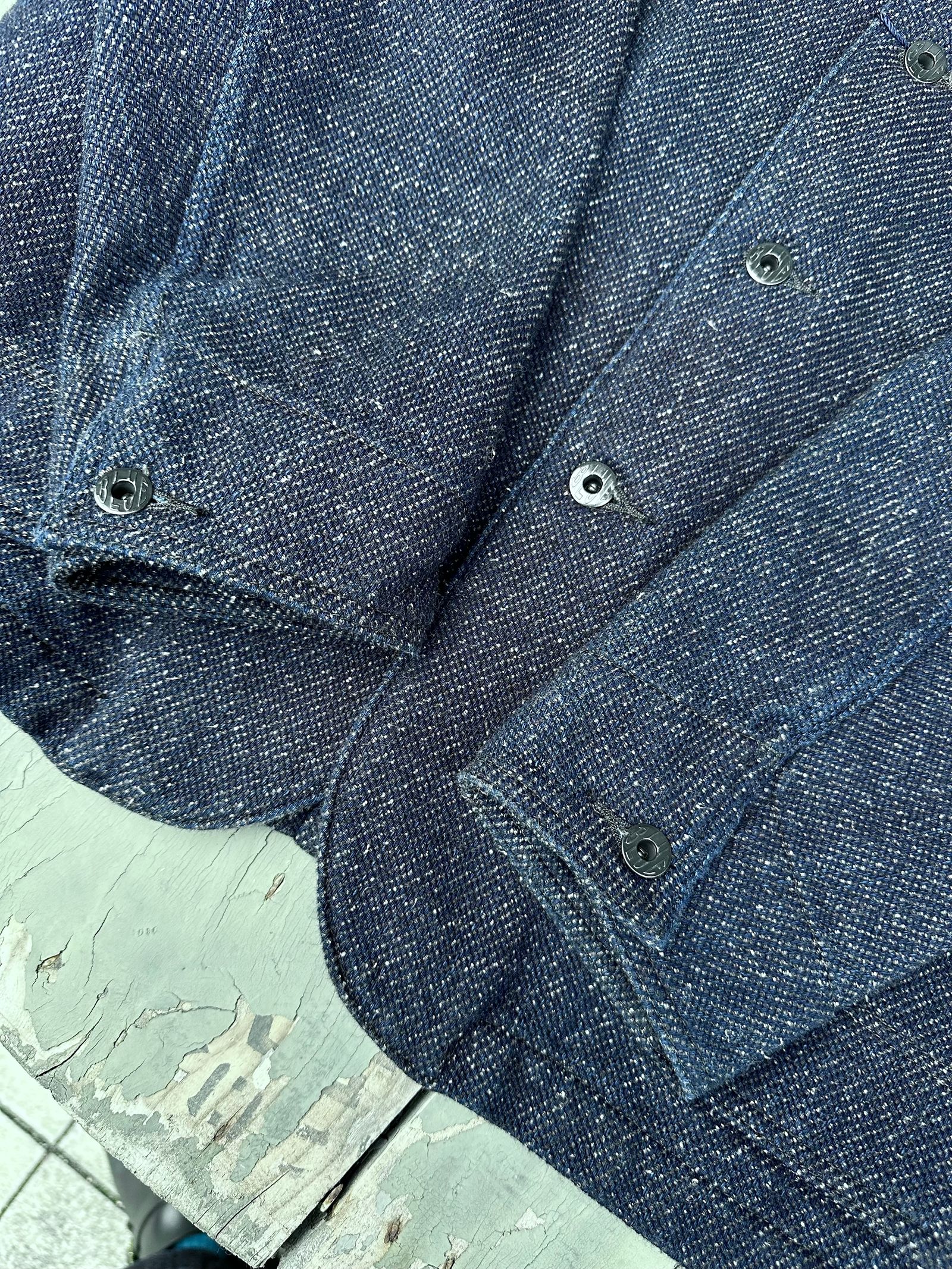 JAPAN BLUE JEANS - インディゴツイードカバーオールジャケット