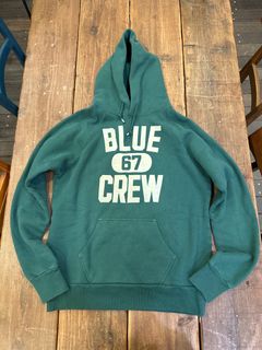 BLUE クルーフロッキースウェットプルパーカ
