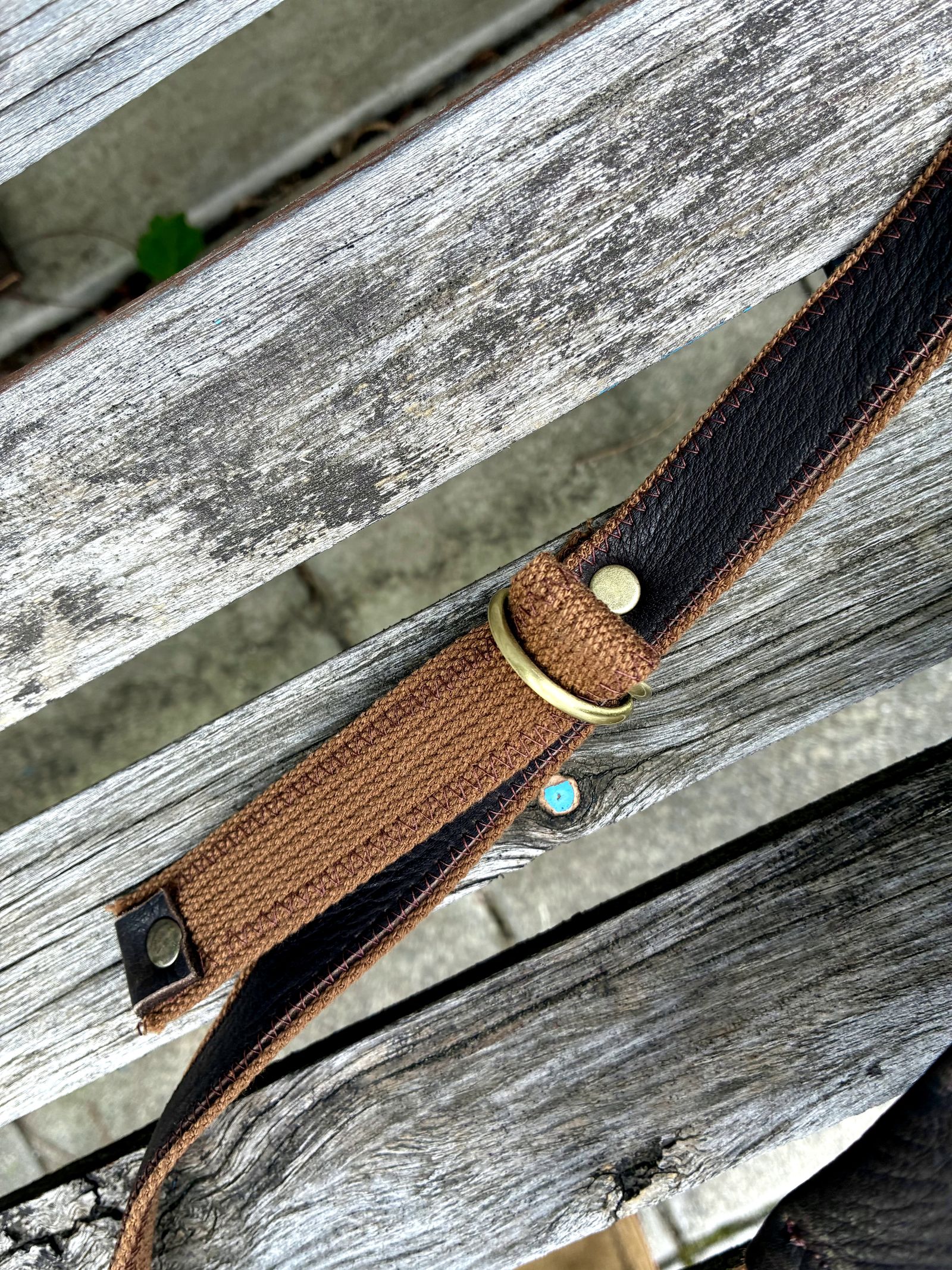 Nasngwam.×Early Morning / DEERSKIN BODY BAG / ブラウン / ナスングワム