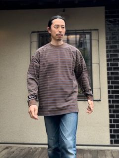 SCREENSTARS Old Surf L/S Tee / スクリーンスターズ / オールドサーフ Tシャツ / 長袖 ロングスリーブ ロンT / ブラウン