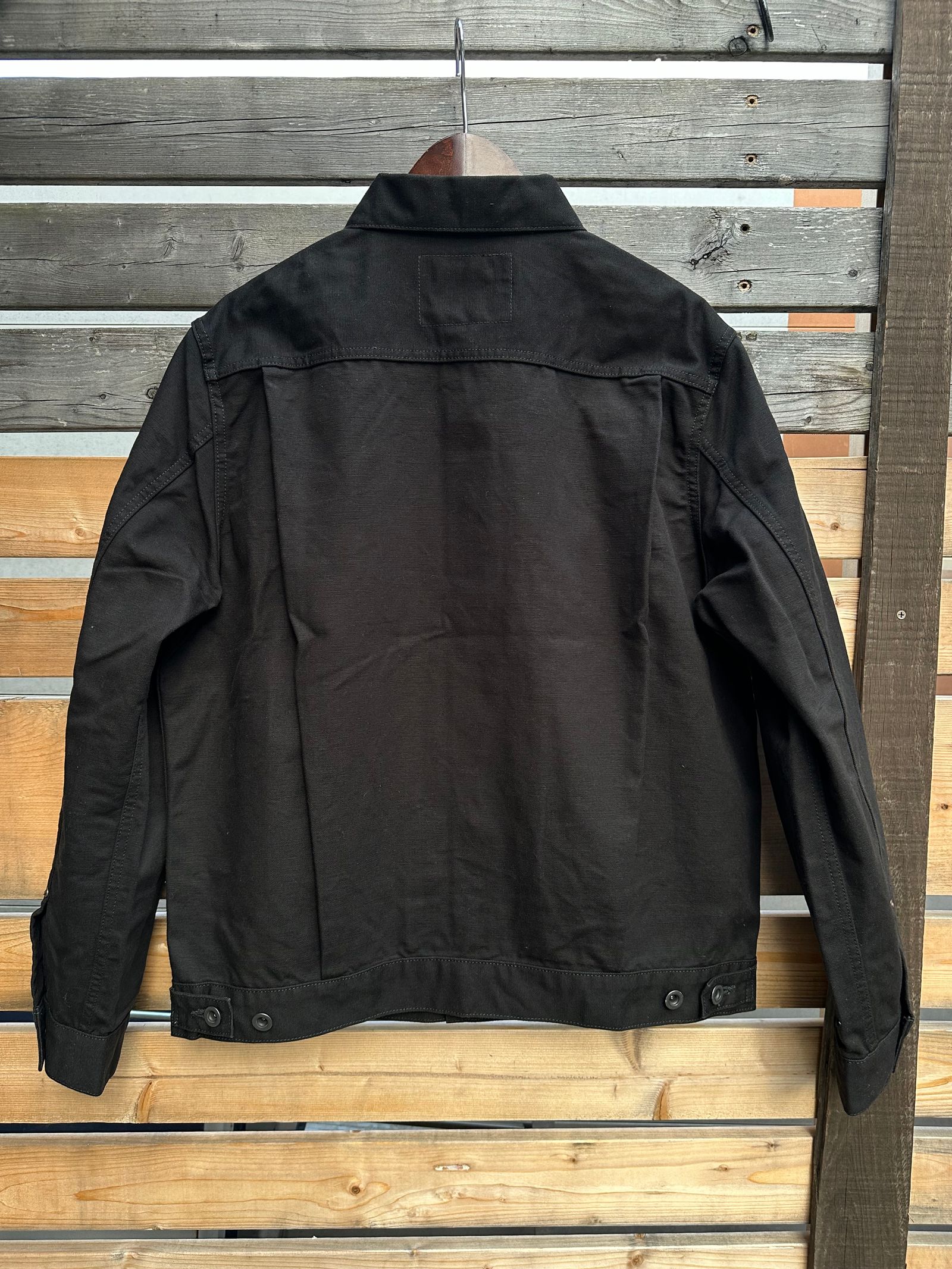 F2445 COTTON DUCK JKT / コットンダックジャケット / ブラック