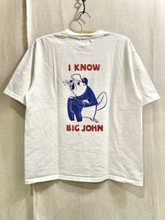 ビッグジョン / BEABER TEE / ビーバーTシャツ / ホワイト