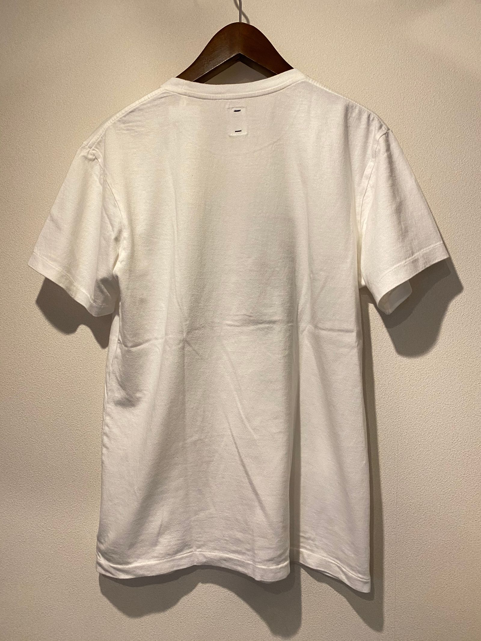 ハリウッドランチマーケット HOLLYWOOD RANCH MARKET / オールドスクエアロゴ Tシャツ ホワイト
