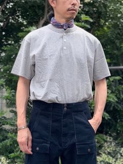 ALORE / アローレ / ヘンリーネックTシャツ / グレー