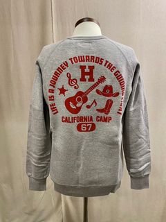 カリフォルニアキャンプ クルーネックスウェット / グレー