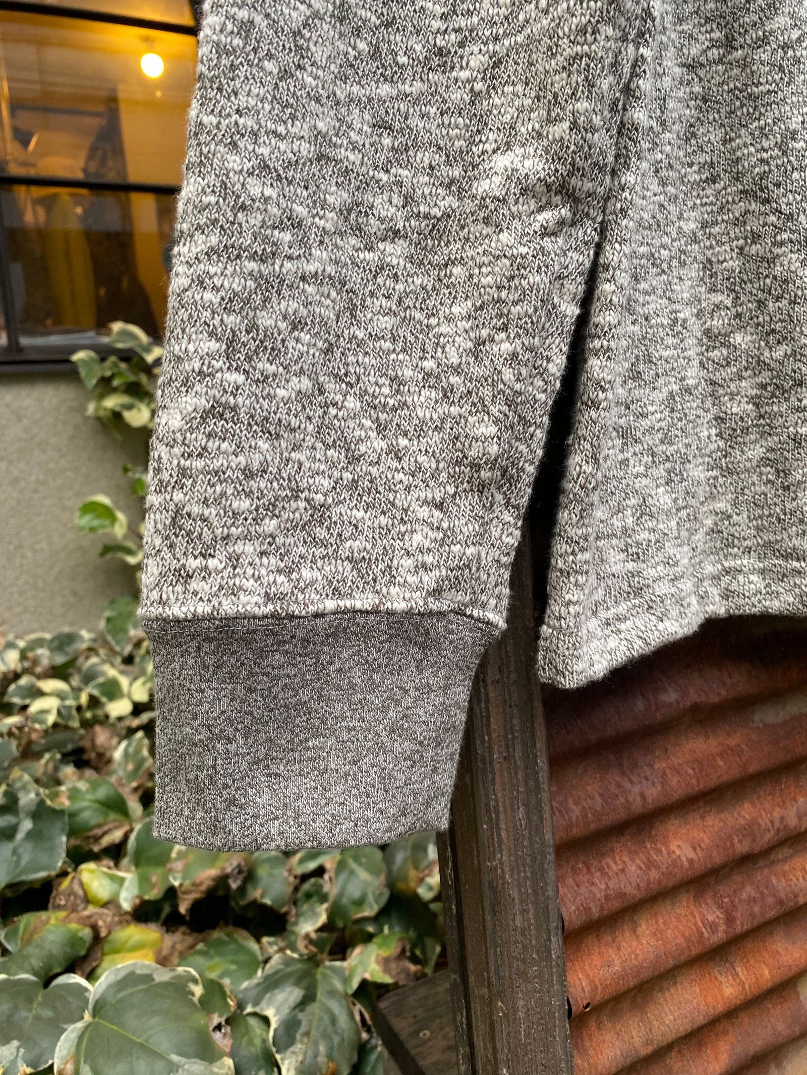 te002H / ORIGNAL NEW HIGH NECK-T / ハイネック / MIX CHARCOAL