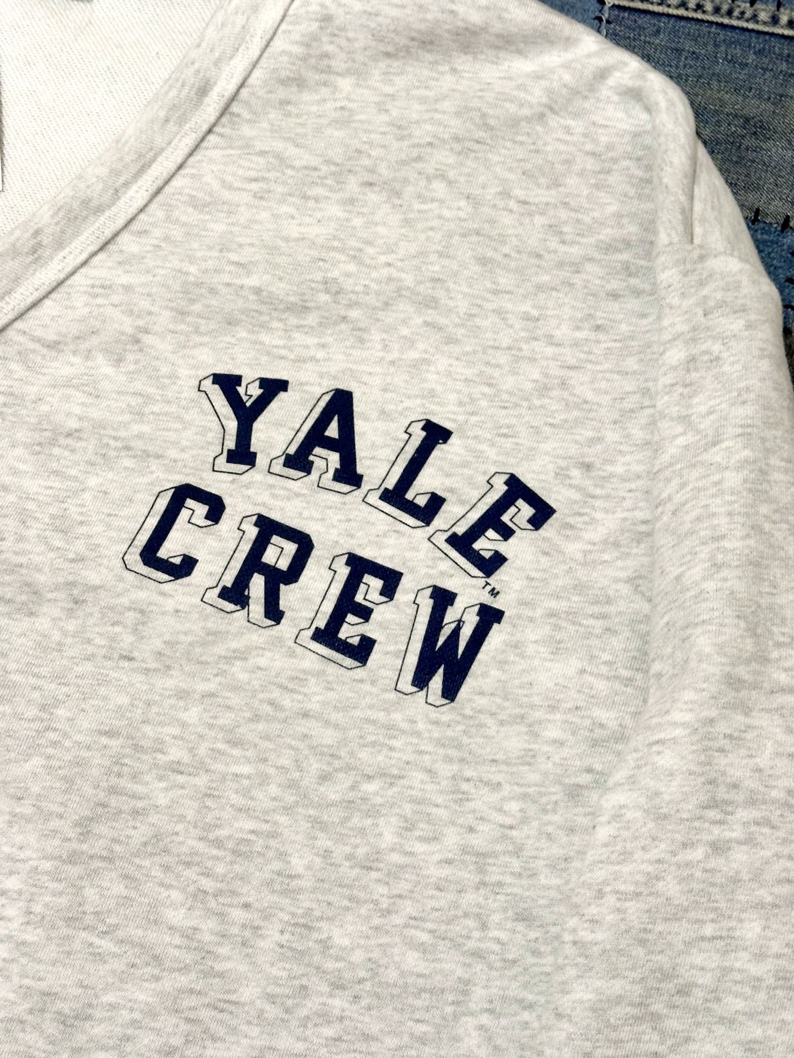 スクリーンスターズ YALE UNIVERSITY/ カレッジプリントスウェットカーディガン / アッシュグレー