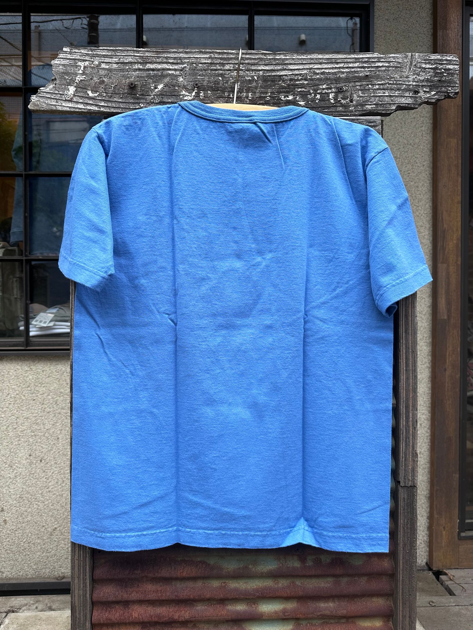 T1011 / ティーテンイレブン / ショートスリーブポケットTシャツ / MADE IN USA / ブルーグレー / デッドストック