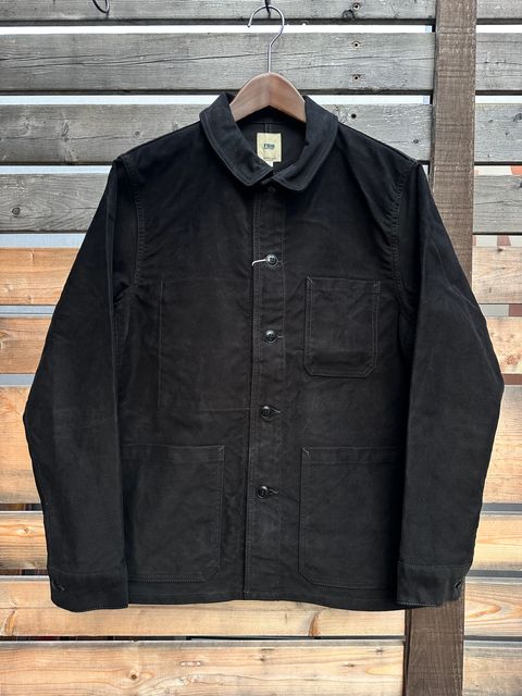 エフオービーファクトリー / FOB FACTORY / F2373 / フレンチモールスキンジャケット / ブラック