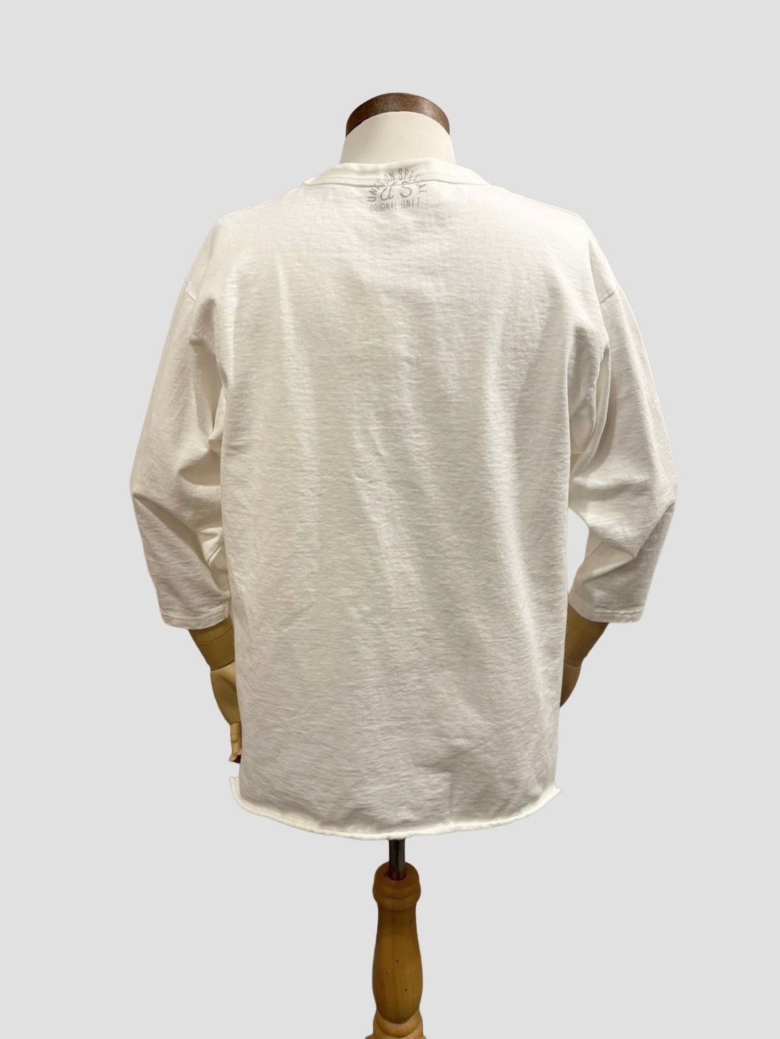 WELL JERSEY BB TEE(70S) ベースボールT/ ホワイト / ユニゾンスペシャル