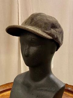 8wel CORDUROY CAP / コーデュロイキャップ / オリーブ