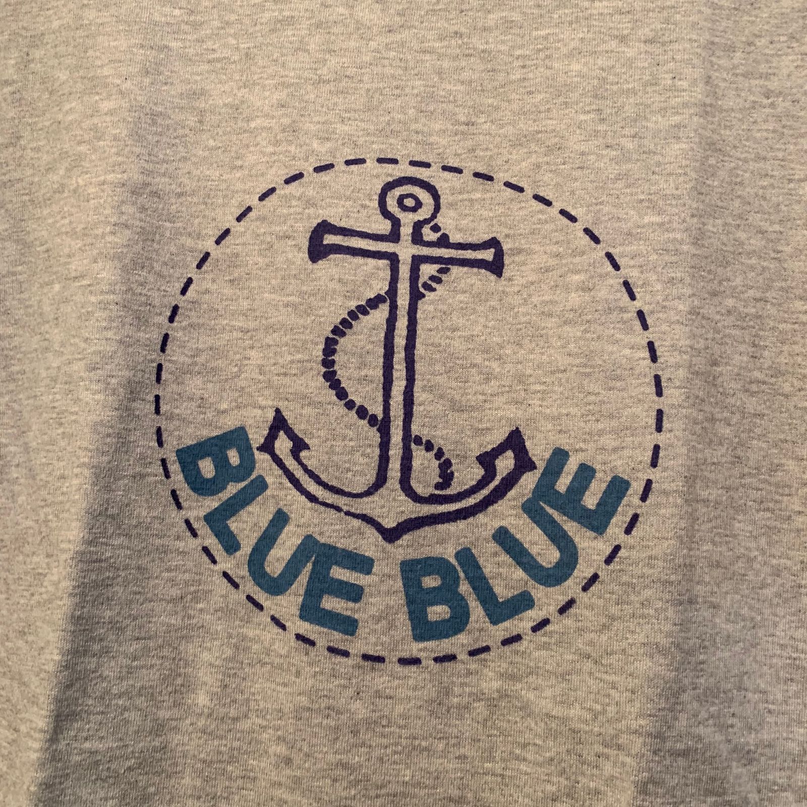 サークルアンカー BLUEBLUE ショートスリーブ TEE / グレー