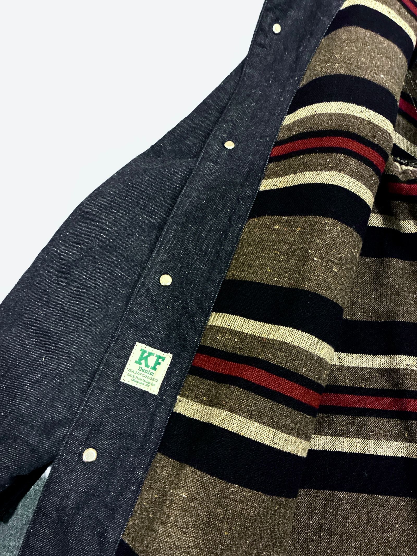 F2456デニムチョアジャケット ブランケットライナー / カバーオール / DENIM CHORE JKT BLANKET LINER / FOBファクトリー