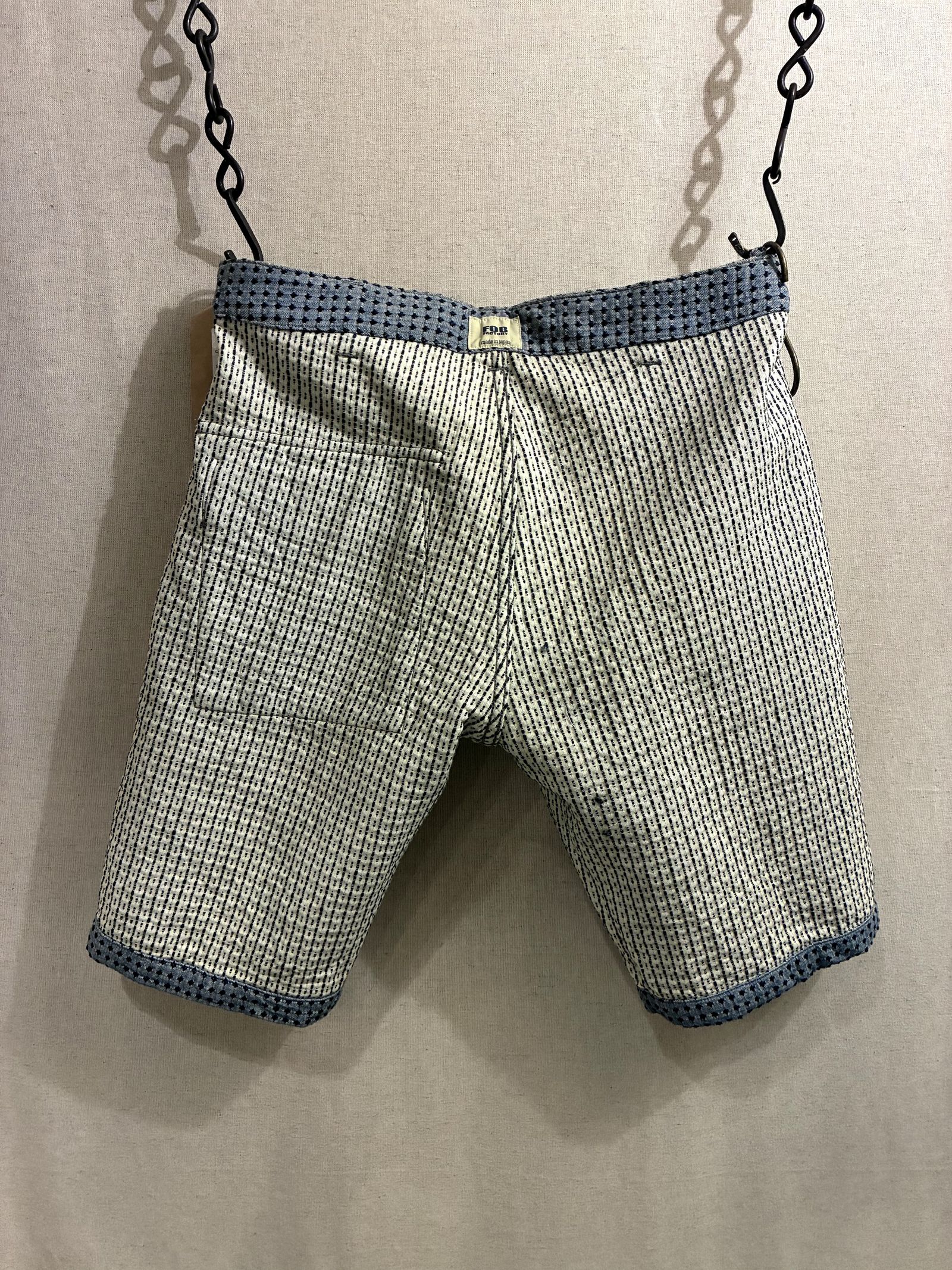 NEEDLE WORK SHORTS  / 刺子ショーツ