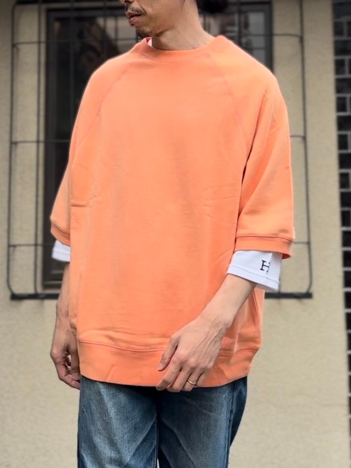 SCREEN STARS / スクリーンスターズ / Sunburned sweat tee / 半袖スウェットTシャツ / オレンジ