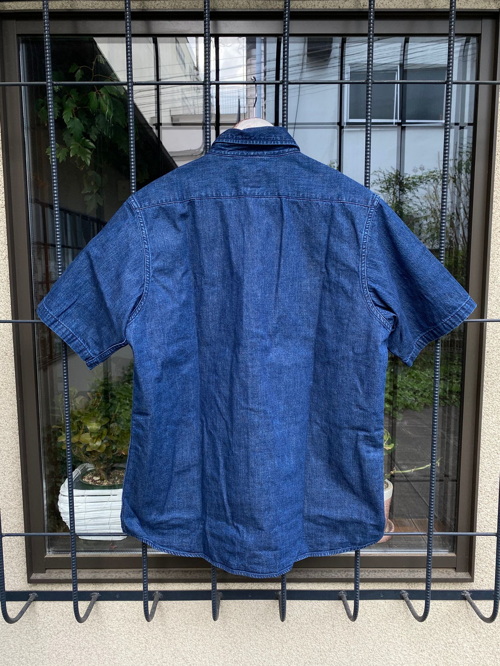 エフオービーファクトリー / FOB FACTORY / デニムファティーグS/Sシャツ