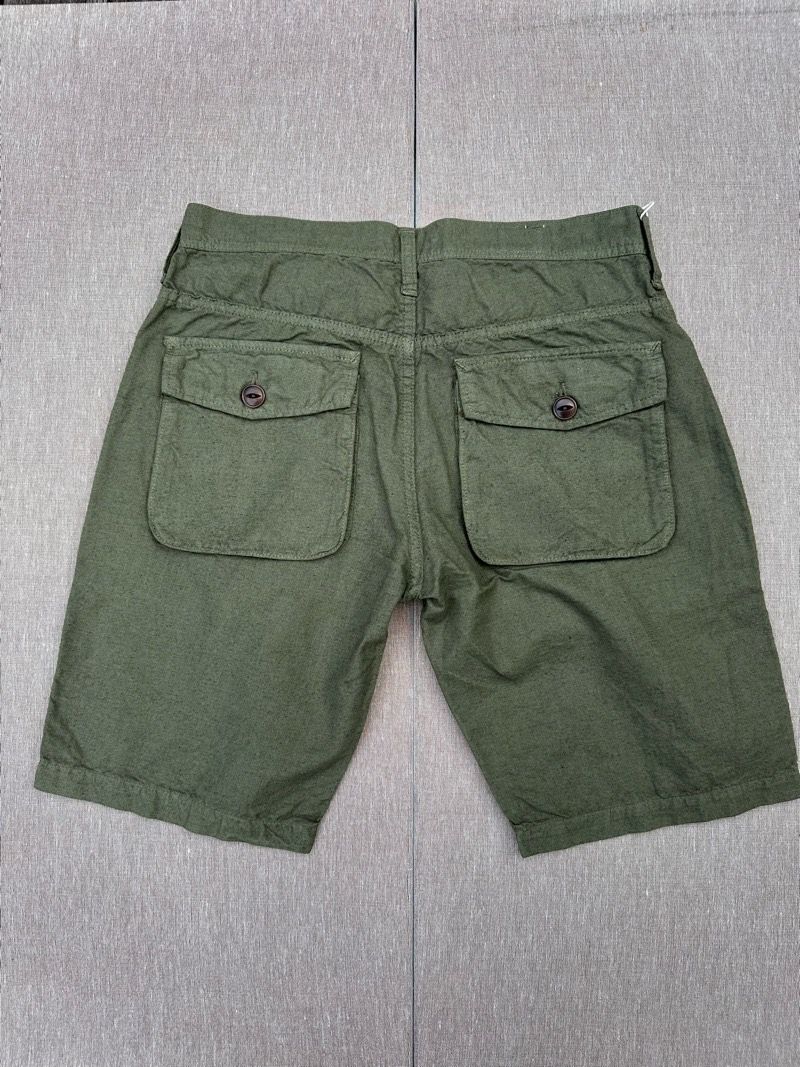 F4146 / OFFICER BUSH SHORTS / ブッシュショーツ / オリーブ