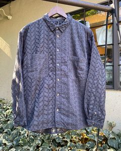 【ナスングワム / Nasngwam / NEEDLE SHIRTS / チャコール 】
